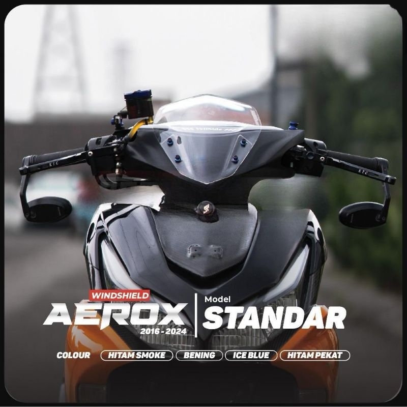 visor Aerox - visor Aerox bening (TEBAL 3MM)- visor Aerox standar bening - visor Aerox old