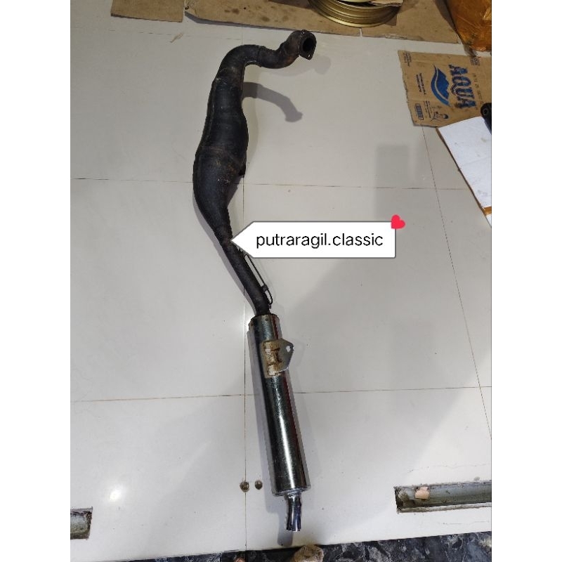 KNALPOT NINJA RR NALPOT NINJA RR NALPOT NINJA R SS ORIGINAL COPOTAN SETANDAR UTUH