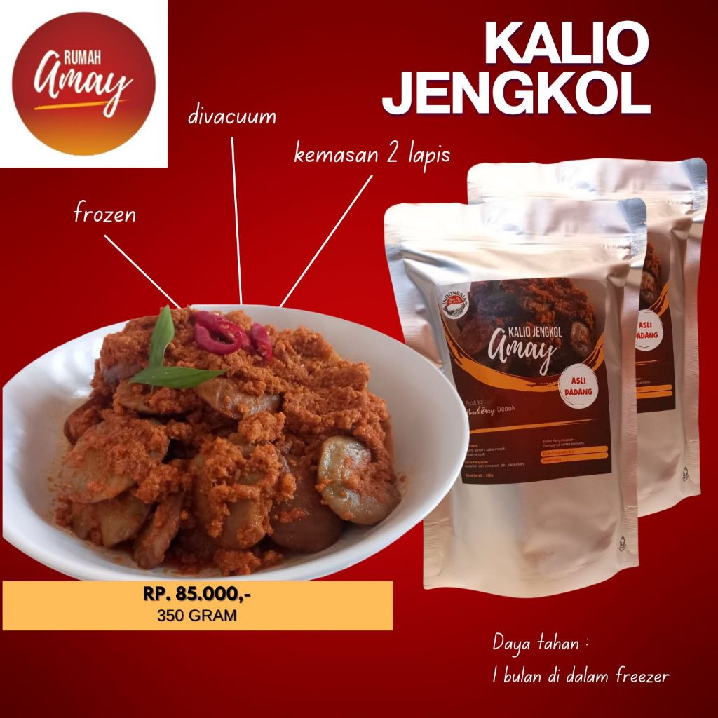 

KALIO JENGKOL AMAY / FROZEN FOOD / MAKANAN SIAP SAJI / READY TO EAT
