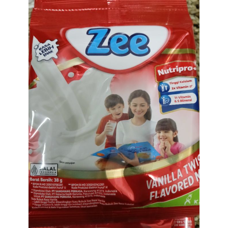 

Zee Bag & Renceng Susu Anak kemasan sachet 39gr Nutripro Complex