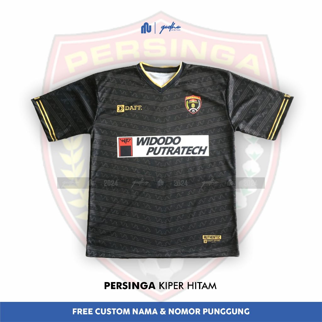 Jersey Kiper Persinga Ngawi 2019 Free Custom Nama dan Nopung