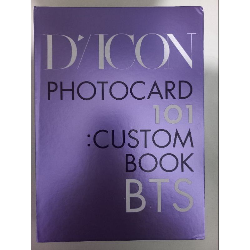 [READY] OFFICIAL BINDER DICON 101 BTS
