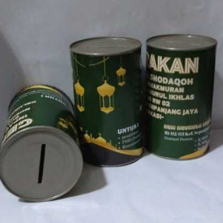 celengan kaleng sedekah subuh