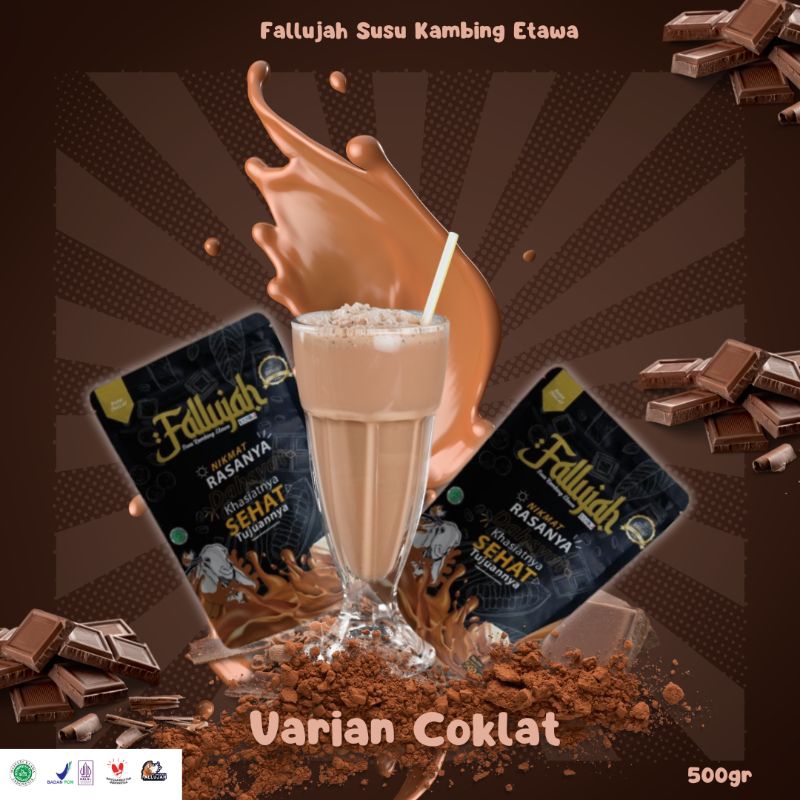 

Fallujah Susu Kambing Etawa Varian Coklat (500gr)
