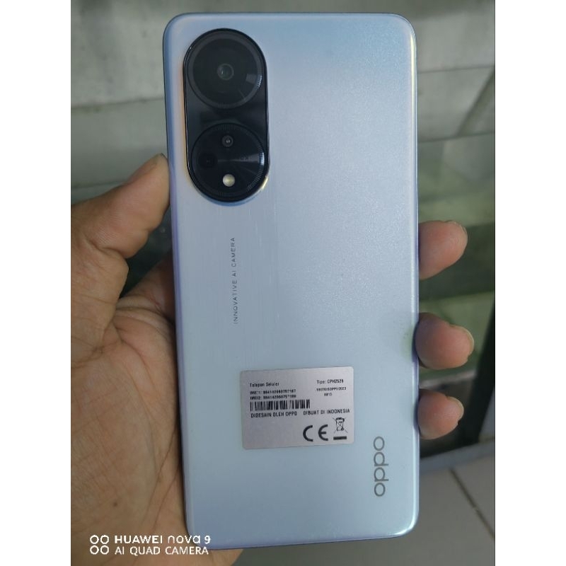 Oppo A98 5G Ram 8/256 GB second nominus segel original garansi 7 hari pengembalian