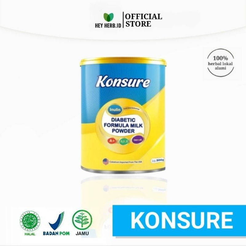 

Susu Kaleng Konsure 100% Asli Original Untuk Sakit Diabetes