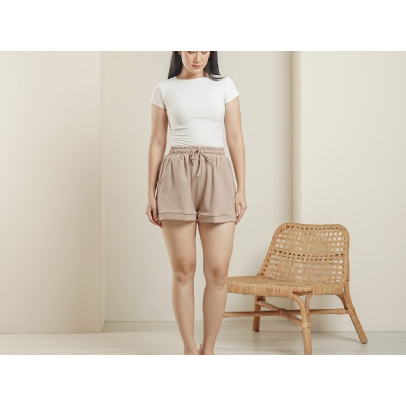 VELOX - short wanita kaos celana pendek