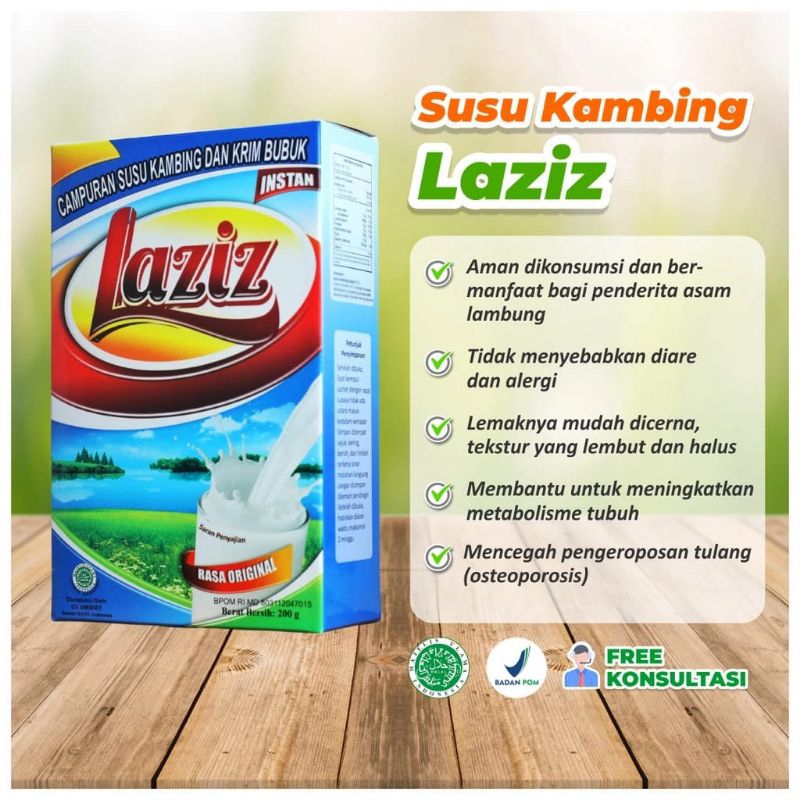 

Susu Kambing Etawa Bubuk Rendah Gula Laziz Darusyifa Pembersih Paru - Paru Atasi Masalah Pernapasan Dan Menjaga Kesehatan Tulang