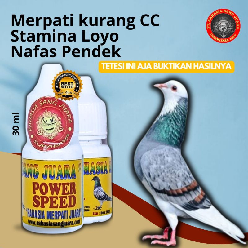VITAMIN MERPATI POWER SPEED untuk Merpati BALAP KENTONG KOLONG GIRING