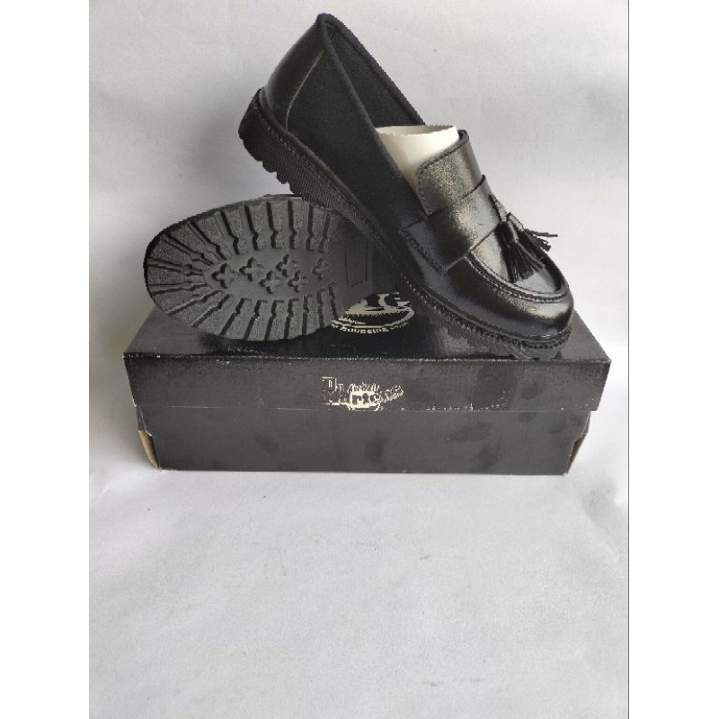Grade Ori Sepatu Dr. Martens Loafers Docmart Slip On Wanita Eu 36-40