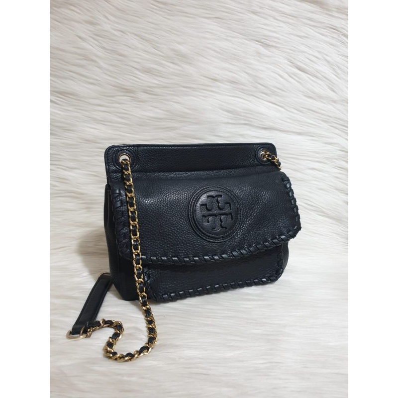 PRELOVED TORY BURCH MARION BLACK