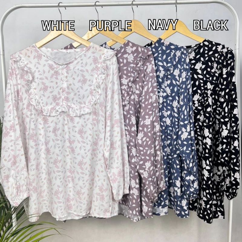 Blus Jumbo Big Size LD 130 140 150 Ukuran Besar