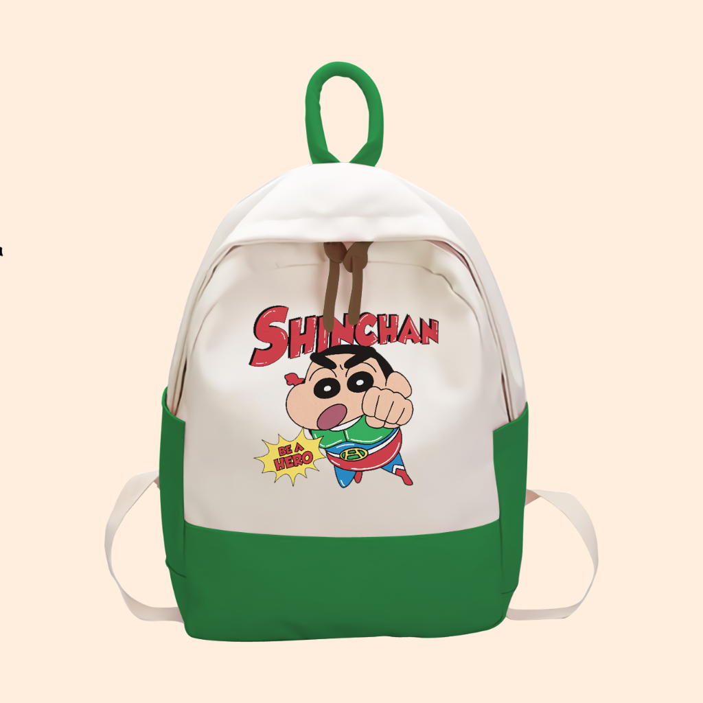 Tas Anak Kartun Crayon Shincan Anak SD TK Kantong Backpack Karakter Anak SHI-04