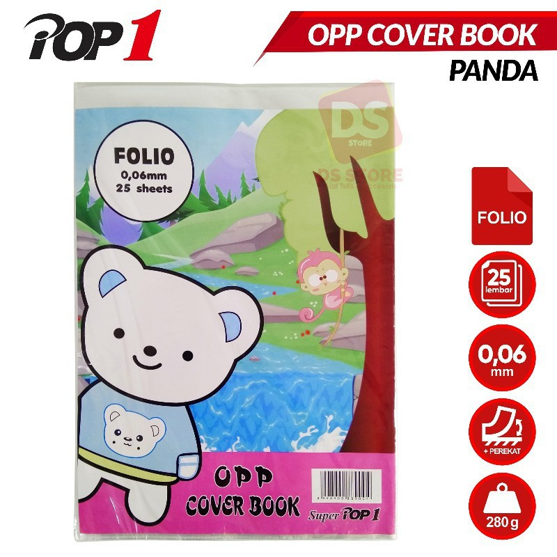 

Sampul Buku Plastik Folio Panda 0.06A