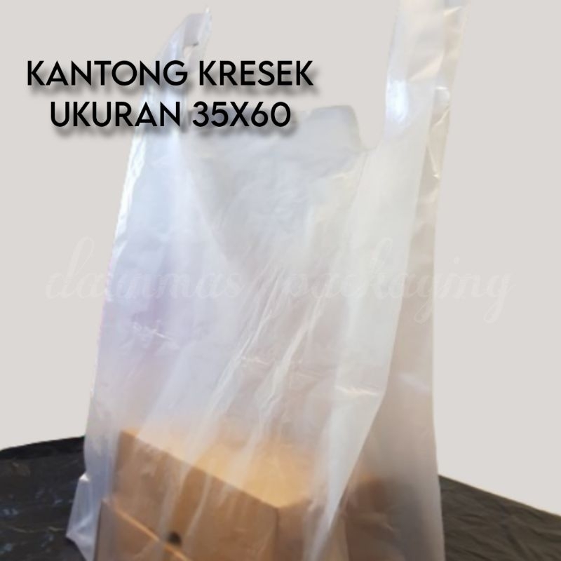 Promo Kantong Kresek Ori HD Bening Ukuran 35X03X60 Kantong Plastik MENTARI [Foodgrade}