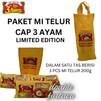

MI TELUR CAP 3 AYAM PAKET HEMAT LIMITED EDITION (ISI 3 PCS)