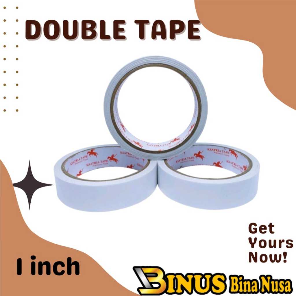 

Double Tape handeru - 1 inch ( 24 mm x 12 Yard )