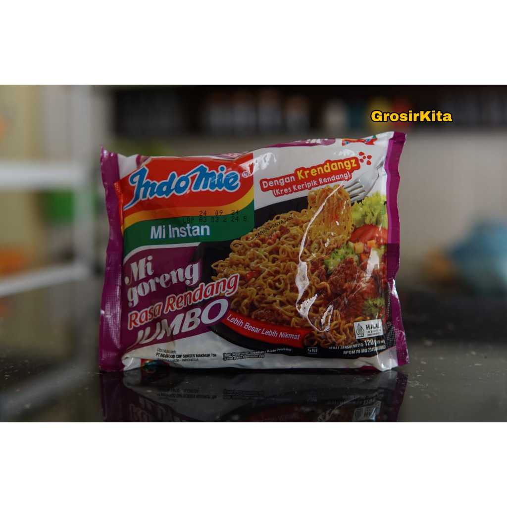 

Indomie Goreng Jumbo Rasa Rendang 120gr
