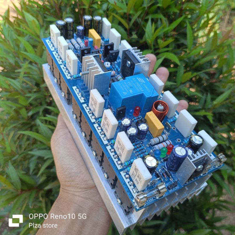 Kit driver power amplifier MCRD V3 Darlington 2U 20cm 7 set Tr final lengkap protector speaker doubl