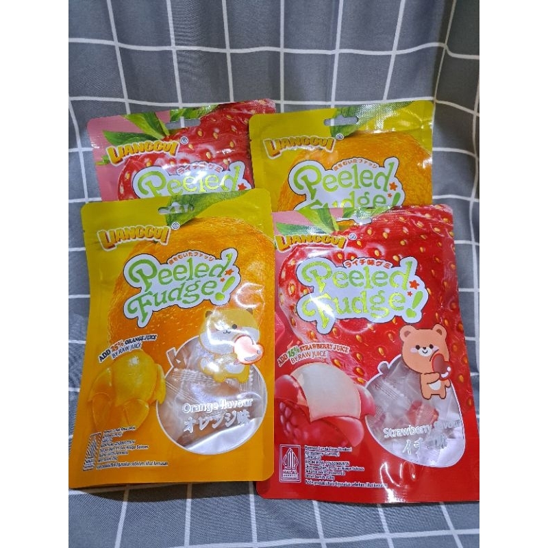 

PERMEN VIRAL LUNAK LIANGGUI PEELED FUDGE PERMEN BUAH