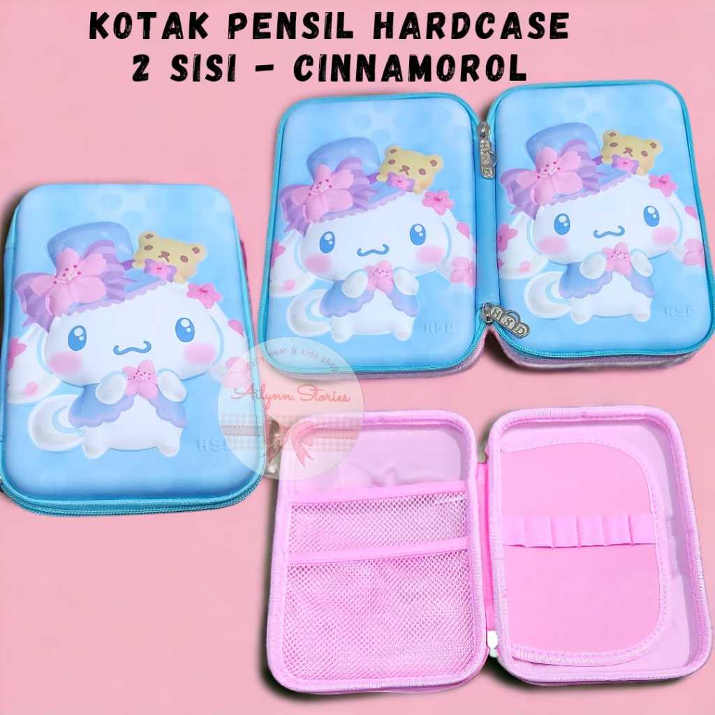 

AS Kotak tempat pensil hardcase Anak-anak Timbul 2D/3D bahan Import