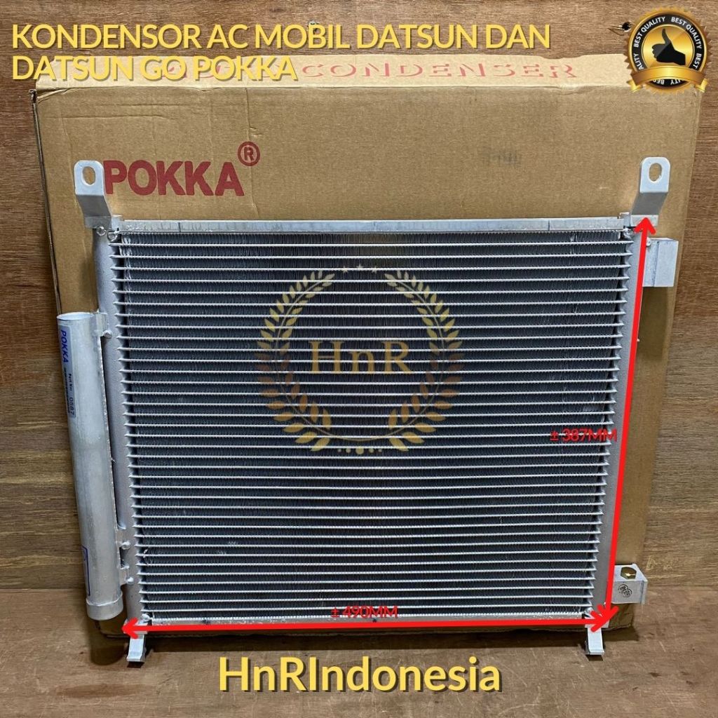Kondensor AC Mobil Datsun Dan Datsun GO Condensor POKKA PREMIUM QUALITY
