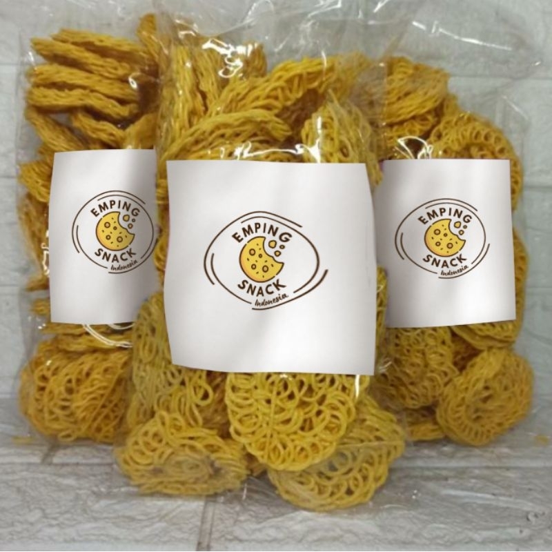 

KERUPUK MAWAR KUNING MENTAH 1KG, SIAP GORENG