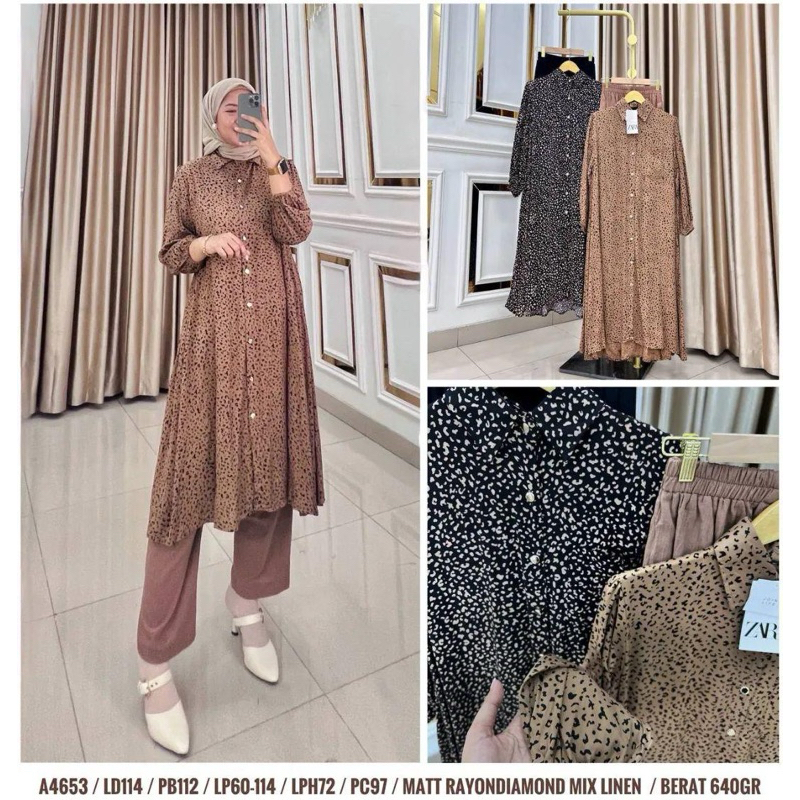 ONESET LONG HIJAB/ONESET LONG TUNIK/ONESET RAYON TWILL/ONESET TERBARU/ONESET HIJAB TWILL//SETELAN