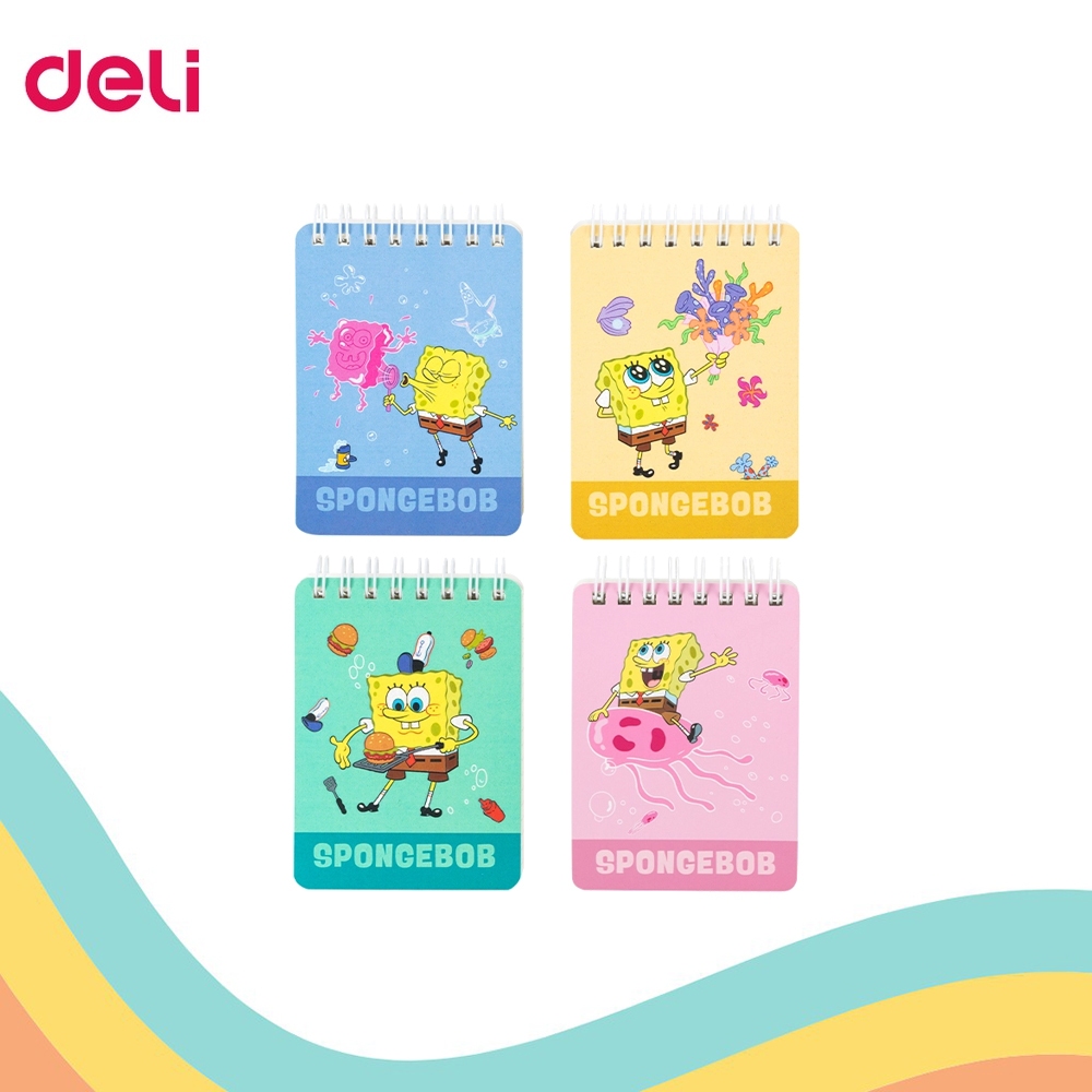 

NOTES SPIRAL DELI A7 LA-7100 SPONGEBOB (1 PCS)