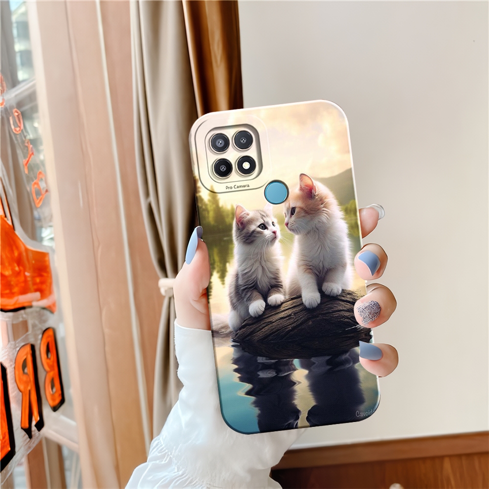 Softcase Untuk OPPO A15-OPPO A15S Terbaru Casing Handphone-Pelindung Handphone-Aksesoris Handphone