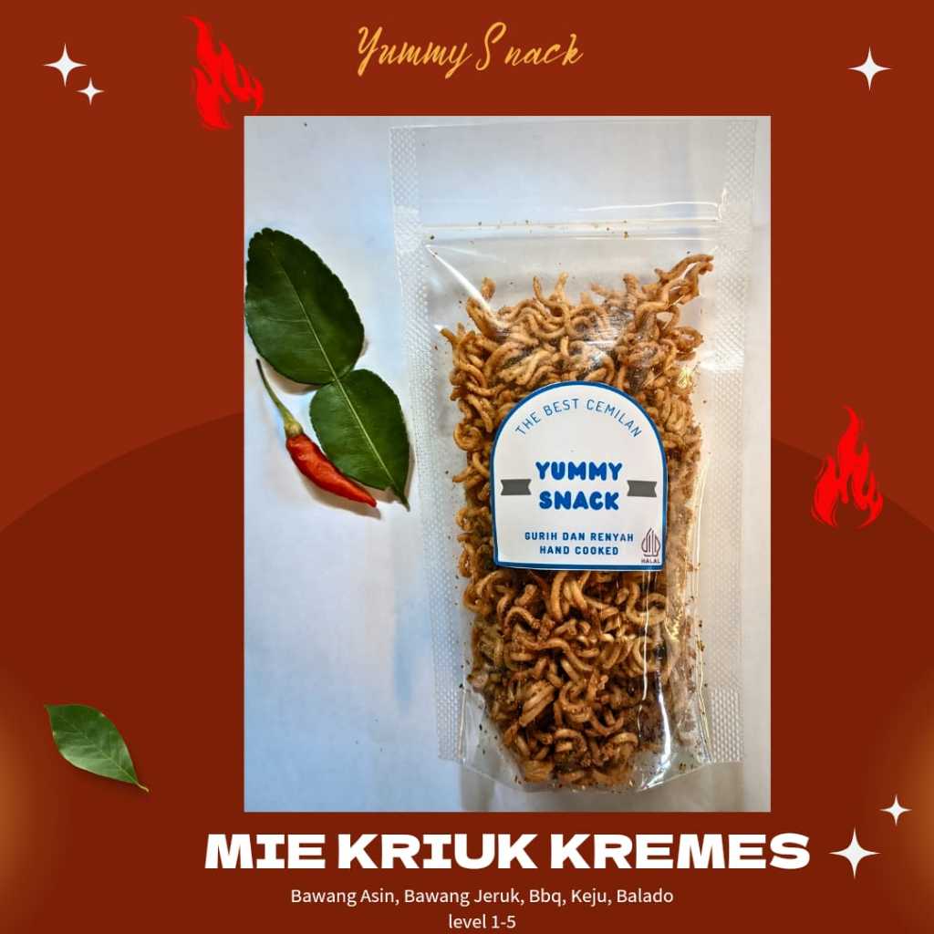

Mie Kriuk Kremes 75 gr