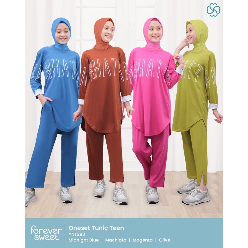 One Set Piyama Wanita Premium - Tangan Panjang Celana Panjang PP ABG AnakRemajaTanggung| FOREVER SWE