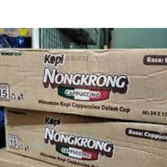 

Kopi Nongkrong Cappucino 1 Dus Isi 24 Cup 150ml