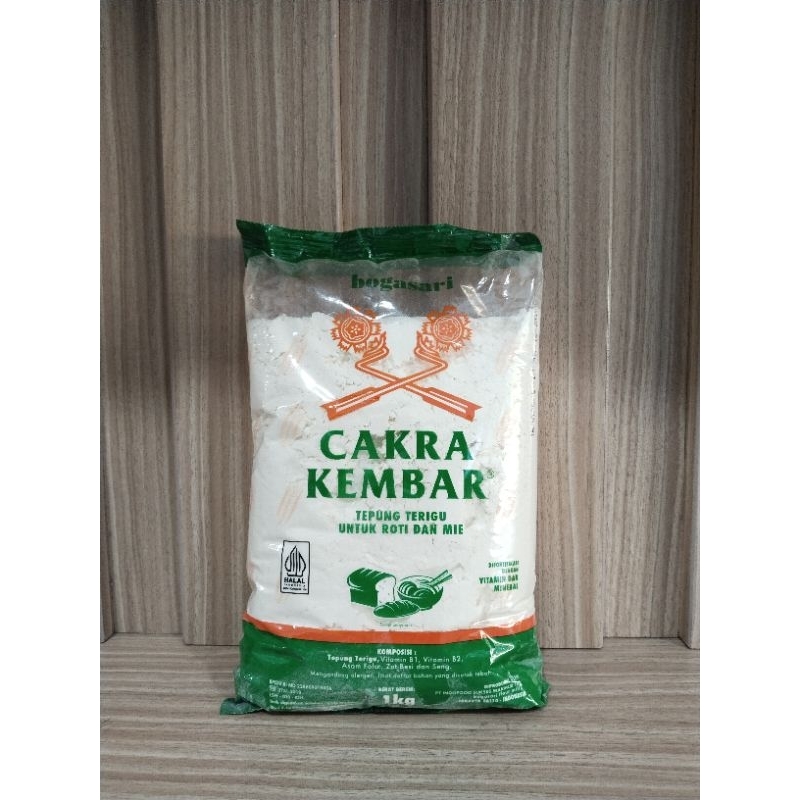 

Tepung Terigu Cakrq Kembar 1kg
