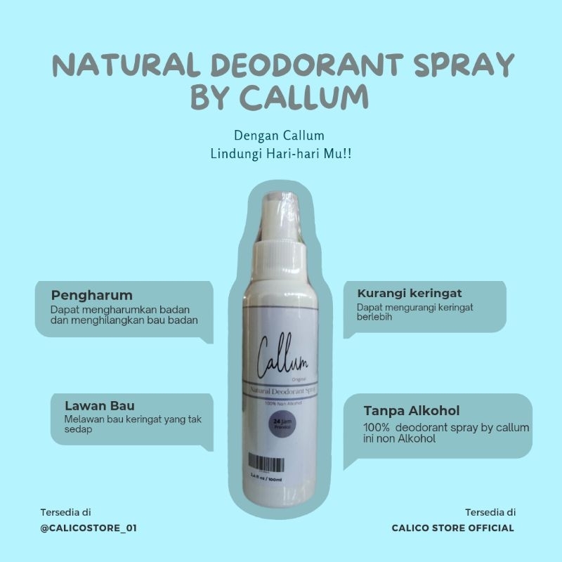 Deodorant Spray by Callum