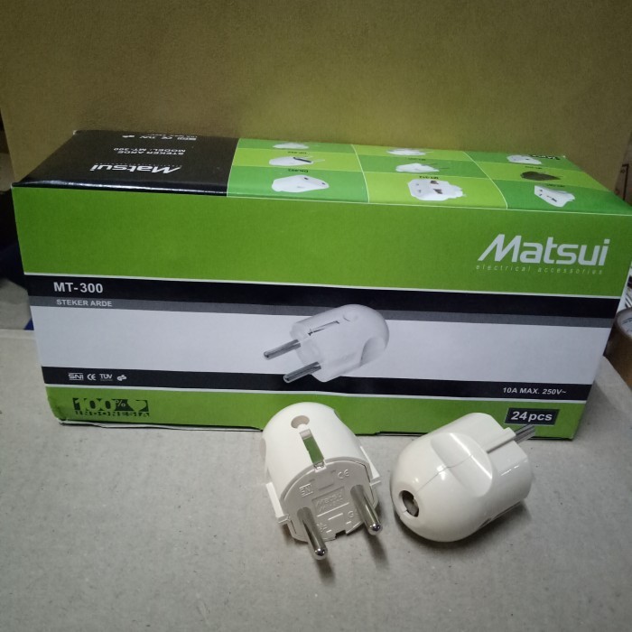Steker Arde Putih MATSUI - MT301