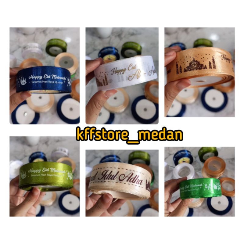 

Pita Idul Adha 2,5cm (Per Meter & Per Roll)