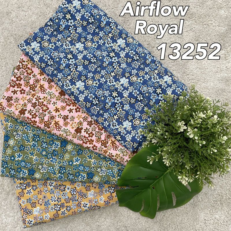 Kain Crinkle Airflow Motif Premiun per 0,5M Crinkle Motif 13252 Krinkle Motif Airflow Premiun