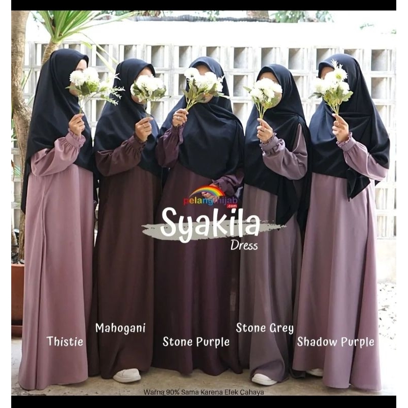 Syakila dress by Pelangi hijab