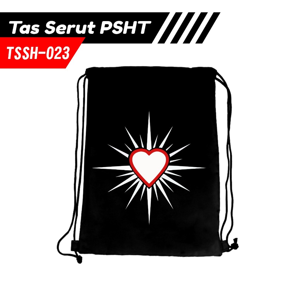 Tas Serut Custom PSHT/Tas Serut Desain PSHT/Tas Serut Custom Keren