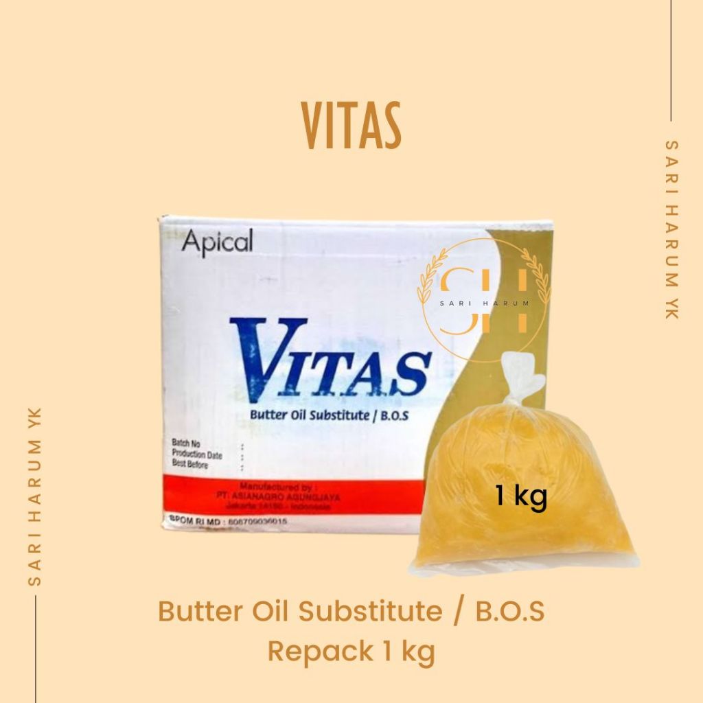 

Butter oil substitute | B.O.S | Vitas 1 kg