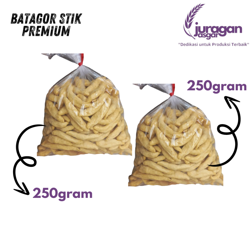 

BATAGOR STIK PREMIUM ( ISI 250 gram ) Topping Asli Garut