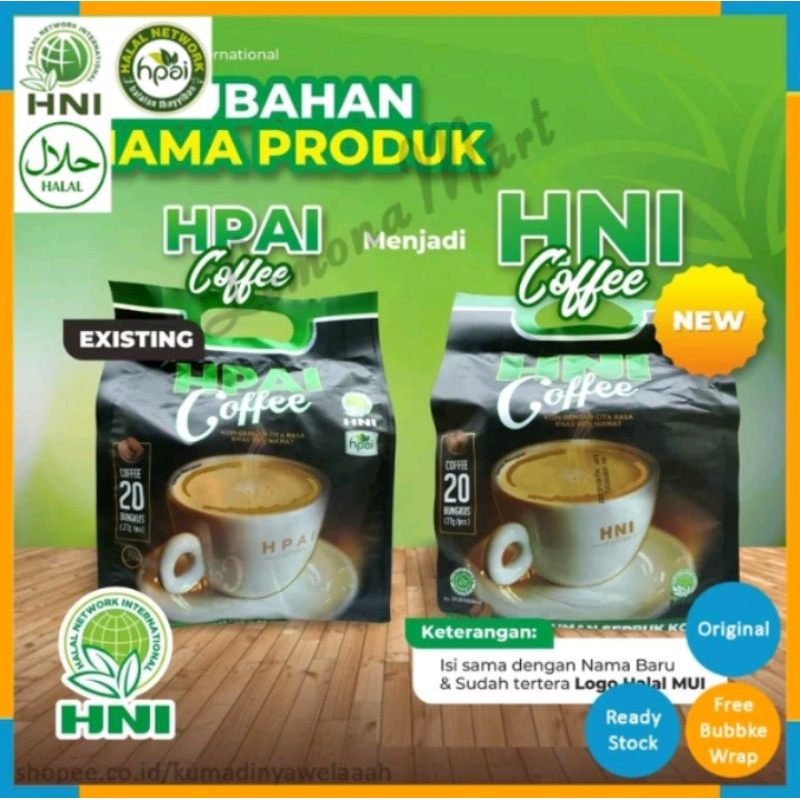 

HNI Coffee Kopi Herbal Khasiat HNI HPAI