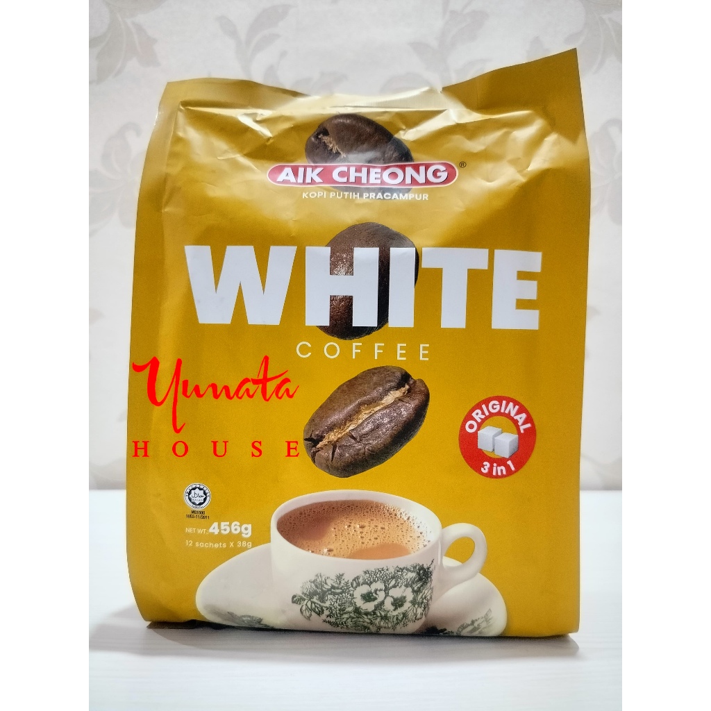 

Aik Cheong Malaysia White Coffee 3in1 Original [38g x 12s]