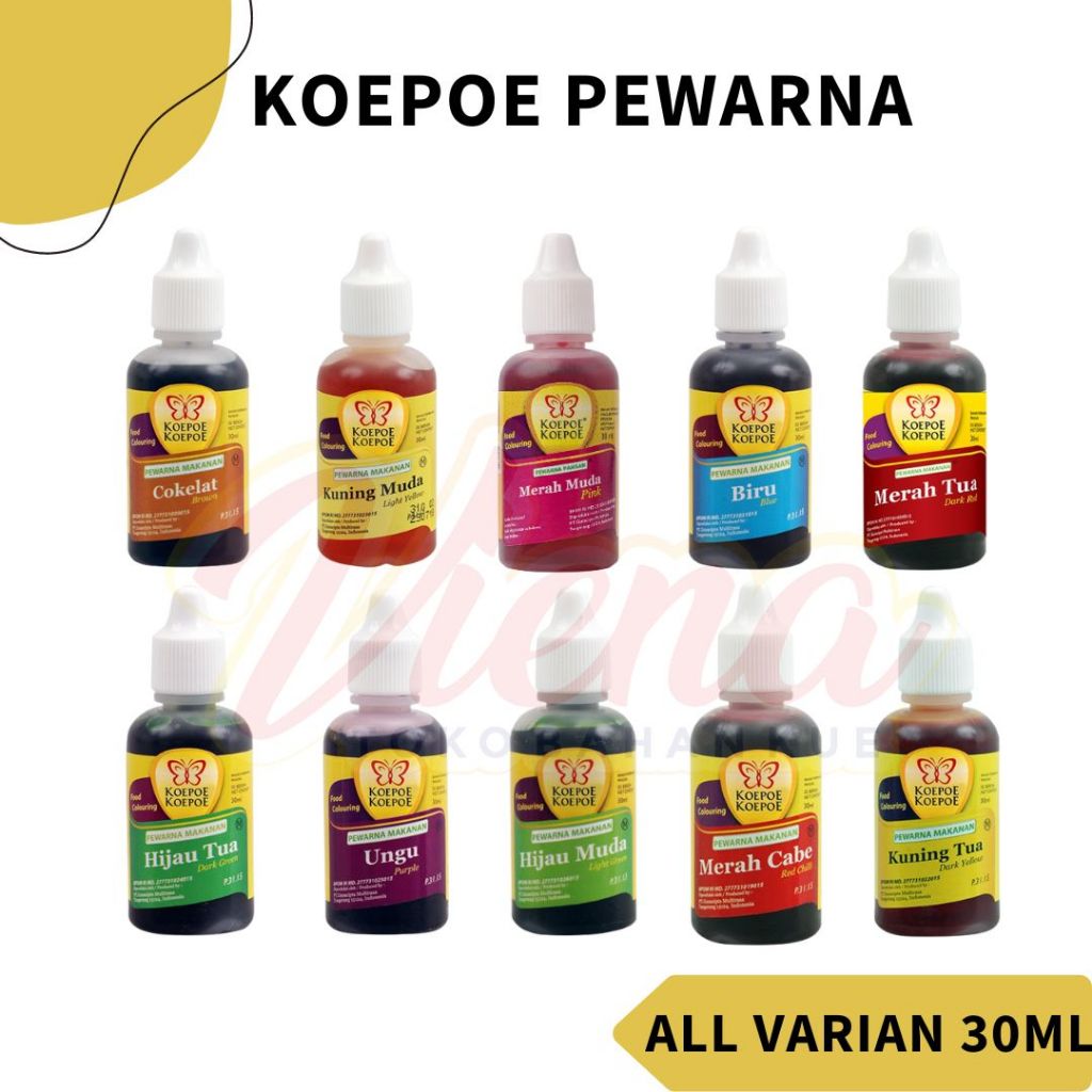 

Koepoe Koepoe Pewarna Makanan 30ml All Varian