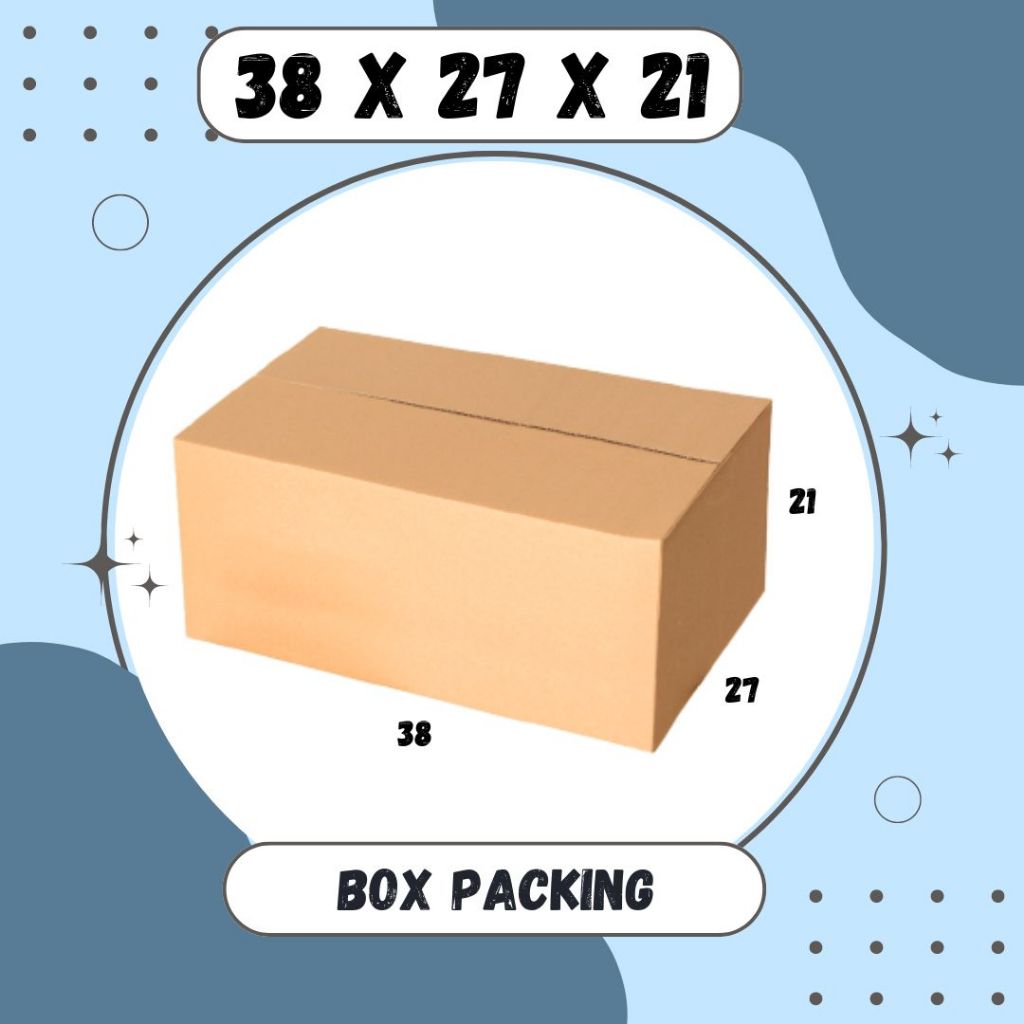 

Box 38x27x21 Packing A1 Dus Karton Kardus Kotak Kemasan Sparepart Assesoris