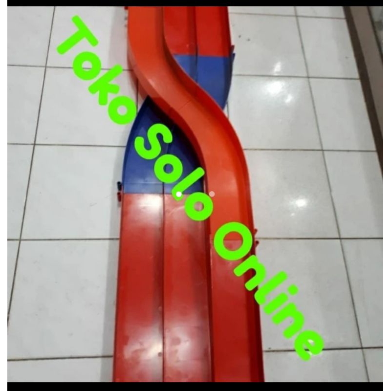 Track Tamiya merek image Interchange Pindah Jalur Fly over jembatan
