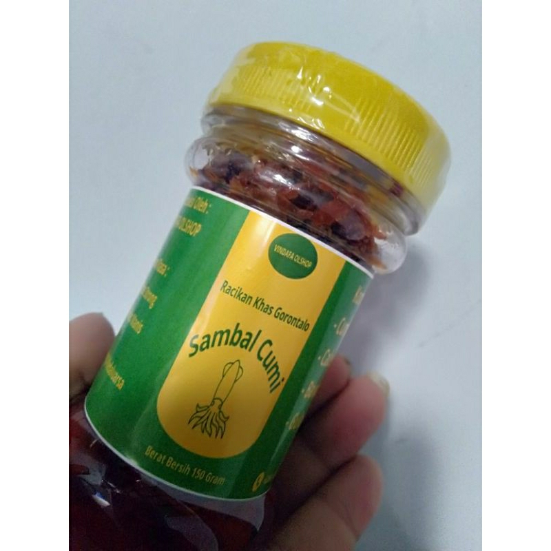 

Sambal baby cumi 150gram TANPA BAHAN PENGAWET