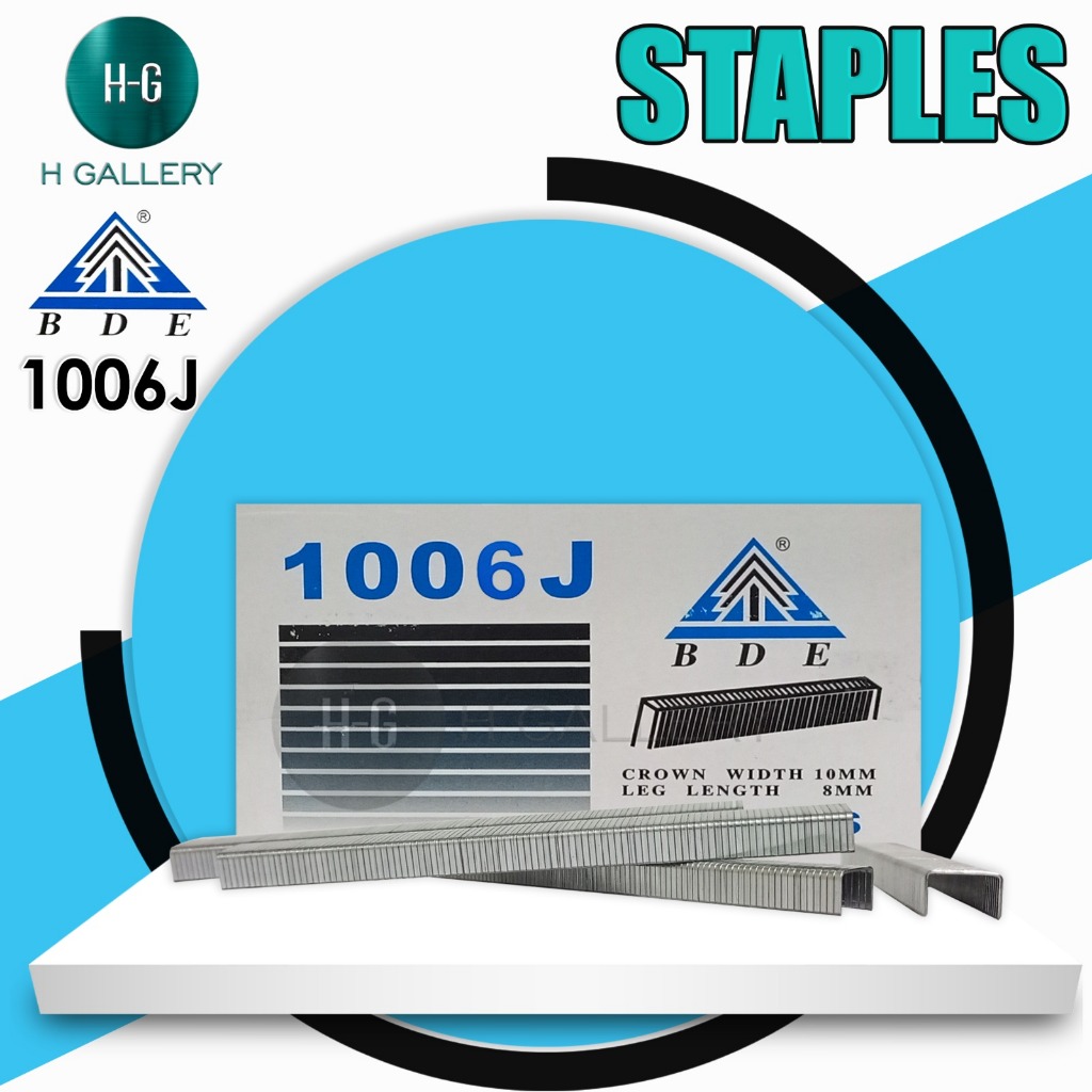 

BDE - J10 STAPLES - ISI STAPLES 1006J / J1006 / 1006-J - 5.000 PCS *S