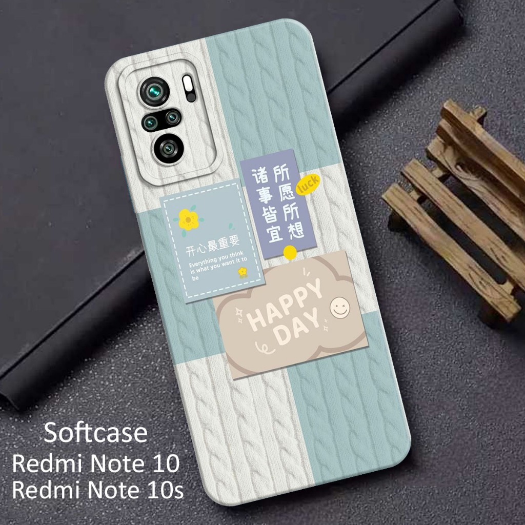 Case Redmi Note 10s Casing Xiaomi Redmi Note 10 Depo Casing [RUPH] Case Glossy Case Aesthetic Custom